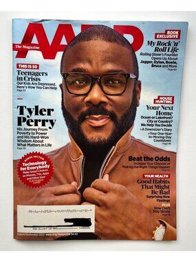 AARP Magazine August September 2022 Issue Tyler Perry  Tech Guide House Hunting
